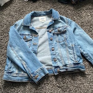 Old Navy Distressed Denim Jacket